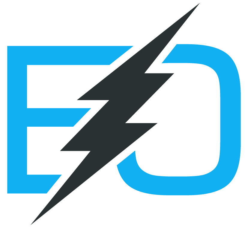 Einfache Grafik mit Blitzsymbol